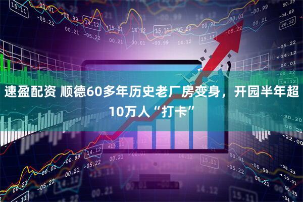 速盈配资 顺德60多年历史老厂房变身，开园半年超10万人“打卡”